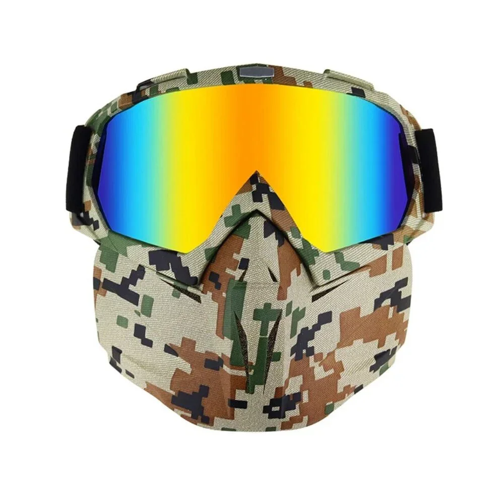 Full Face Mask / Goggles with Detachable Mask